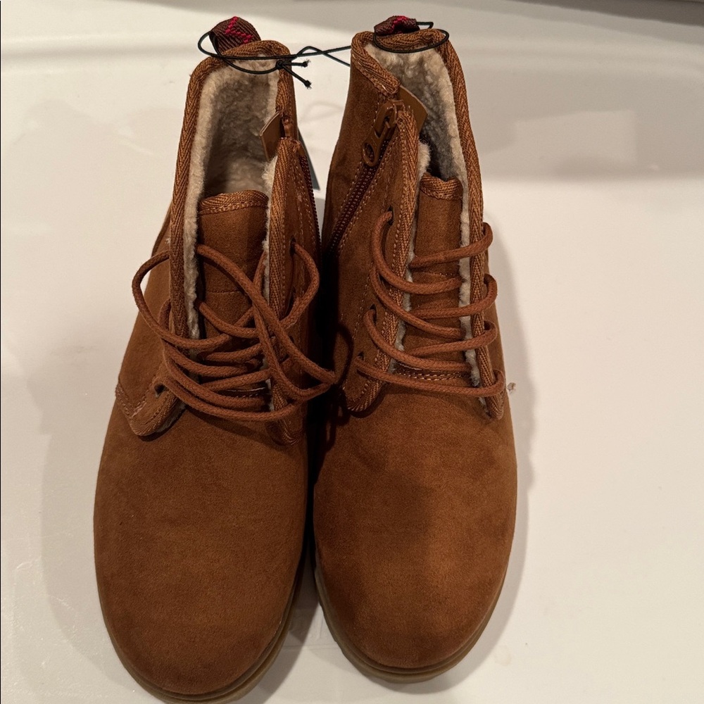 Cat & Jack Brown Ronin Boots - Picture 2 of 10